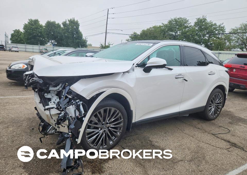 2024 Lexus Rx 350h Luxury, Front End damage, Copart lot 64211276