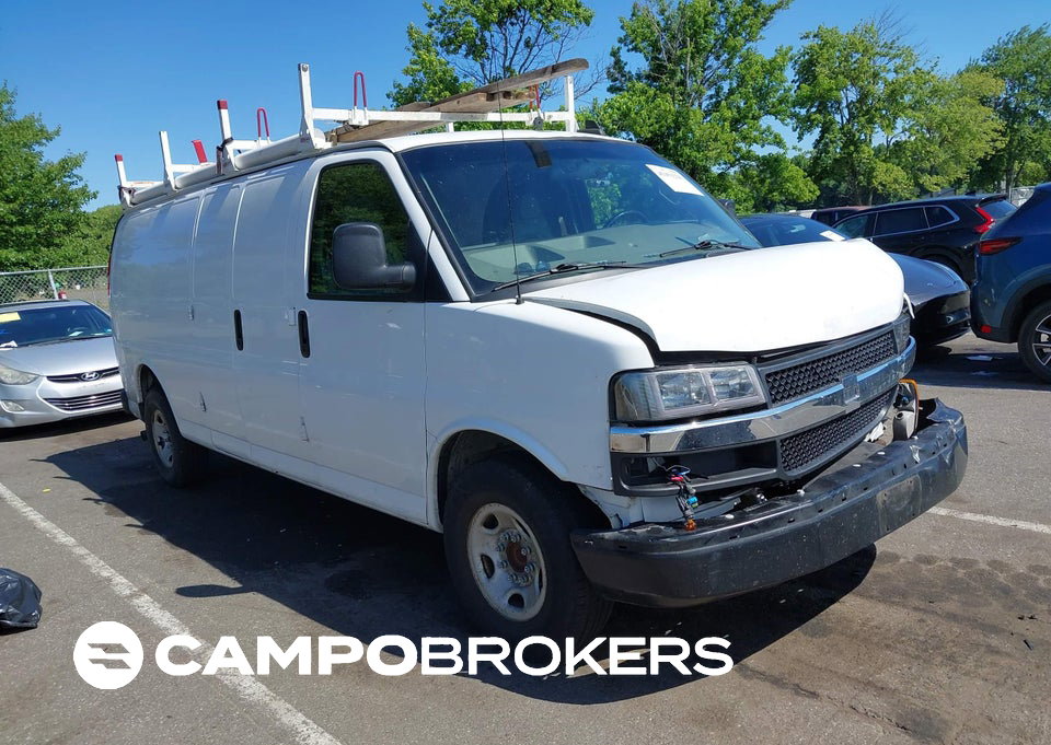 2021 Chevrolet Express Cargo Rwd 2500 Extended Wheelbase Wt, пошкодження: Передня частина, Iaai лот 45453229