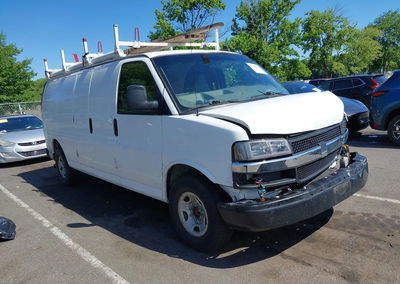 2021 Chevrolet Express Cargo Rwd 2500 Extended Wheelbase Wt, пошкодження: Передня частина, Iaai лот 45453229