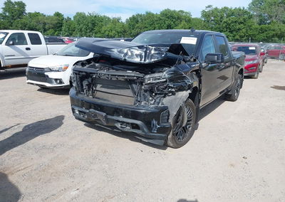 2019 Chevrolet Silverado 1500 Rst, пошкодження: Передня частина, Iaai лот 45199962, фото 2 з 6