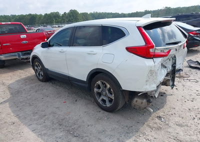 2019 Honda Cr-v Ex, daño Trasero, Iaai lote 45771767, foto 3 de 16