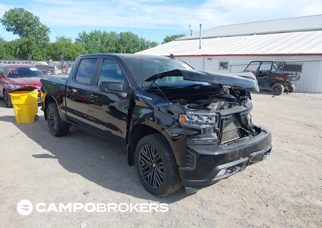 2019 Chevrolet Silverado 1500 Rst, пошкодження: Передня частина, Iaai лот 45199962