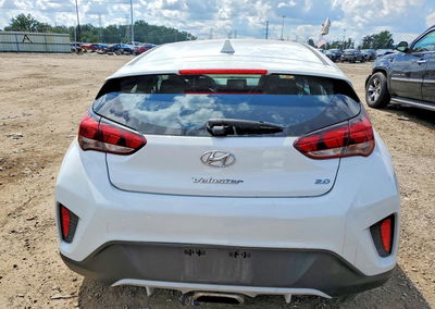 2019 Hyundai Veloster 2.0l, daño Lateral, Copart lote 66945456, foto 6 de 6