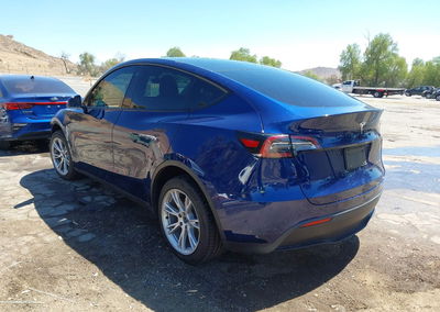 2023 Tesla Model Y Awd/long Range Dual Motor All-wheel Drive, uszkodzenie: Przód, Iaai lot 46003689, zdjęcie 3 z 6