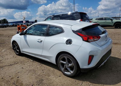 2019 Hyundai Veloster 2.0l, daño Lateral, Copart lote 66945456, foto 2 de 6