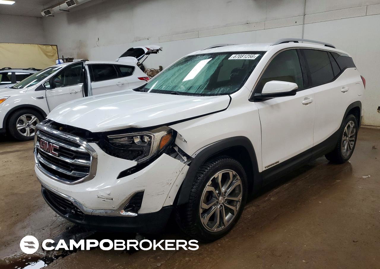 2019 Gmc Terrain Slt, пошкодження: Передня частина, Copart лот 67081256