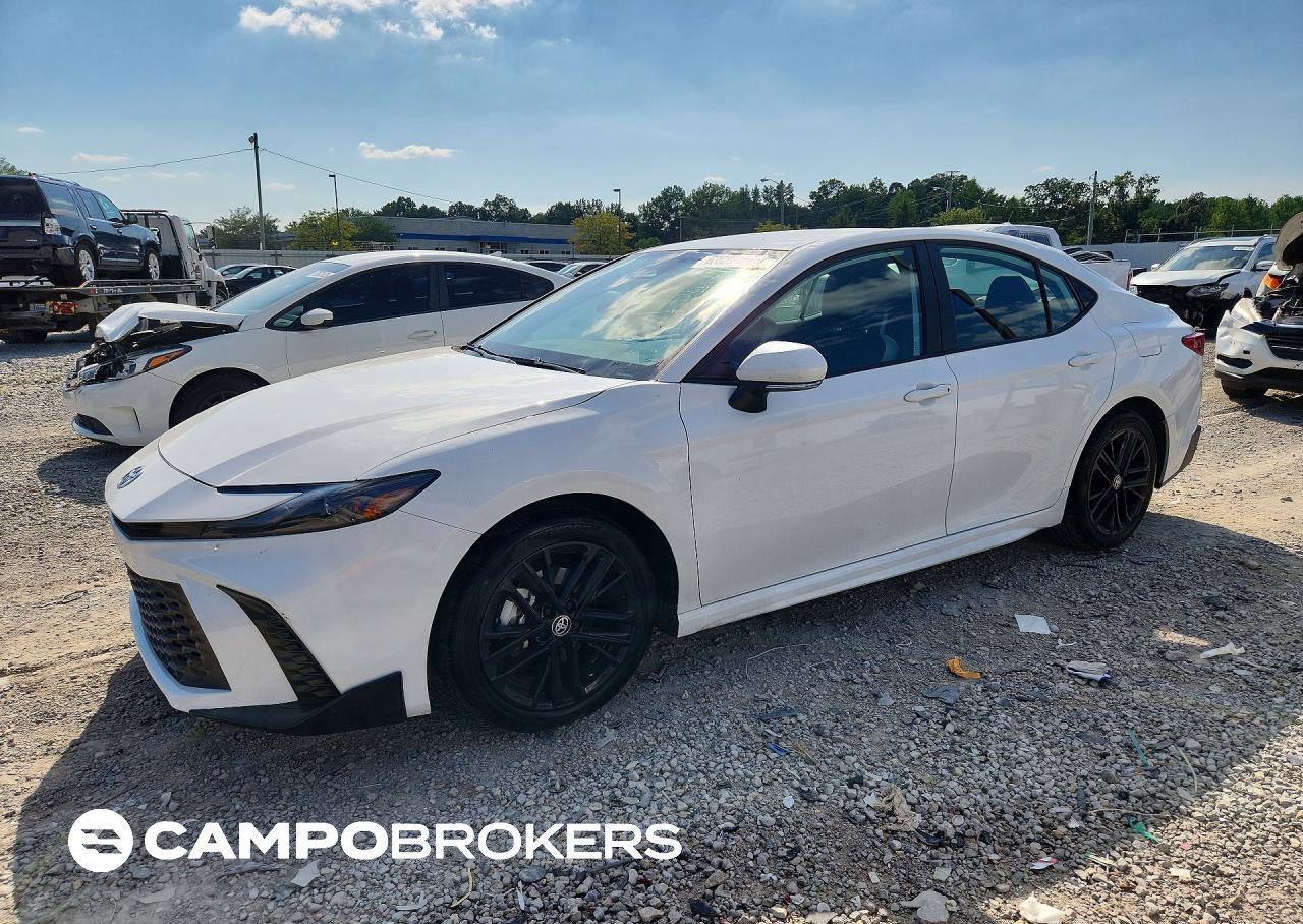2025 Toyota Camry Se, daño Granizo, Copart lote 63029106