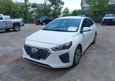 2020 Hyundai Ioniq Hybrid Blue, daño Normal Wear & Tear, Iaai lote 46018143, foto 2 de 6