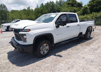 2024 Chevrolet Silverado 2500hd 4wd  Long Bed Work Truck, Front & Rear damage, Iaai lot 45647393, photo 2 of 6
