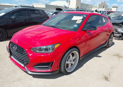 2020 Hyundai Veloster N, daño Bajos, Iaai lote 46057344, foto 2 de 6
