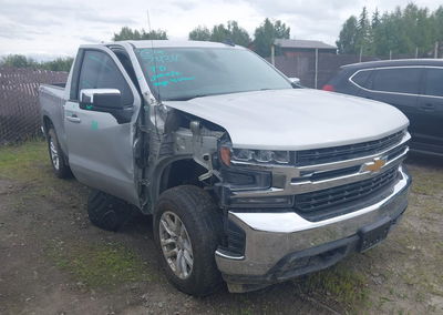 2022 Chevrolet Silverado 1500 Ltd 4wd  Short Bed Lt, uszkodzenie: Prawy przód, Iaai lot 45733057