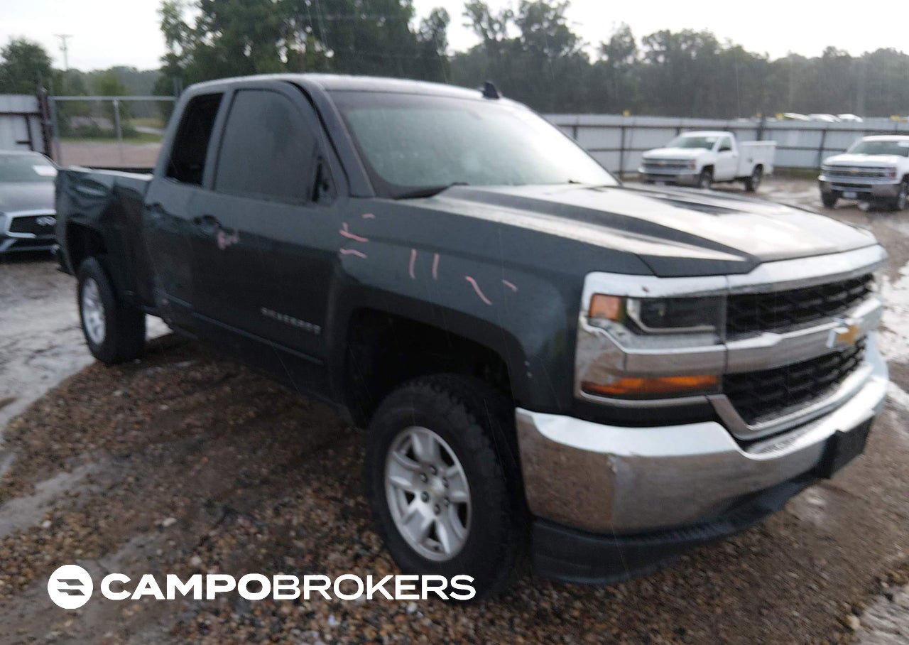 2019 Chevrolet Silverado 1500 Ld Lt, daño Lateral derecho, Iaai lote 45604607