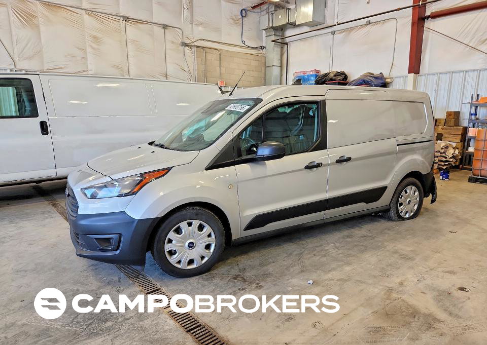 2020 Ford Transit Connect Xl Delivery Van, Rear End damage, Copart lot 62600756