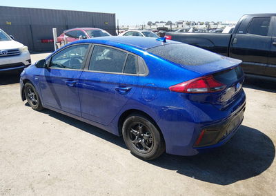 2019 Hyundai Ioniq Hybrid Blue, daño Frontal, Iaai lote 45758630, foto 3 de 6