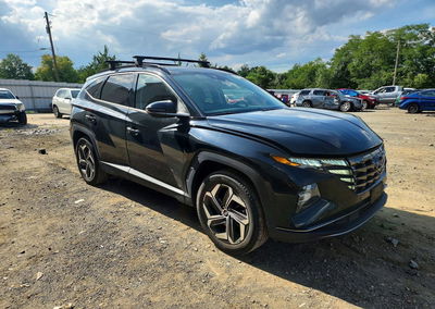 2022 Hyundai Tucson Limited, daño Frontal, Copart lote 66753836, foto 4 de 15
