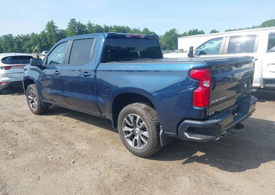 2022 Chevrolet Silverado 1500 Ltd 4wd  Short Bed Rst, Front End damage, Iaai lot 45630123, photo 3 of 6