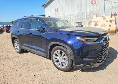 2025 Toyota Grand Highlander Hybrid Limited, Side damage, Copart lot 55196546, photo 4 of 6