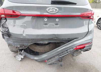 2022 Hyundai Santa Fe Sel, Rear damage, Iaai lot 45840836, photo 6 of 16