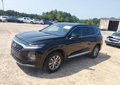 2020 Hyundai Santa Fe Se, daño Frontal derecho, Iaai lote 45848736, foto 2 de 16
