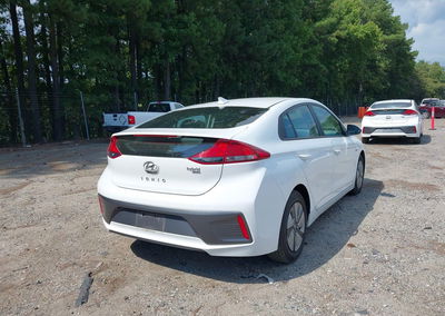 2020 Hyundai Ioniq Hybrid Blue, daño Normal Wear & Tear, Iaai lote 46018143, foto 4 de 6