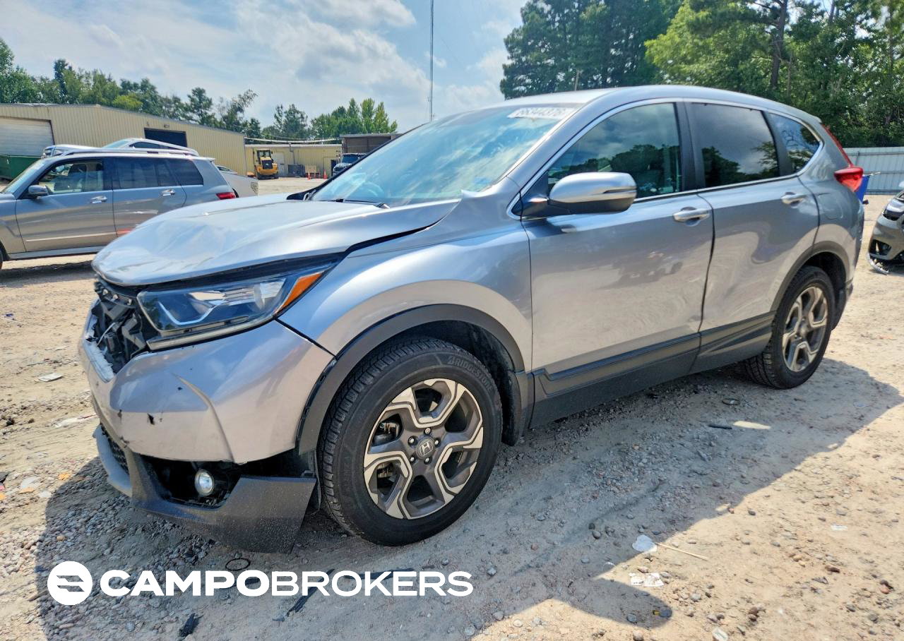 2019 Honda Cr-v Exl, uszkodzenie: Przód, Copart lot 66344376