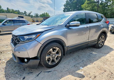 2019 Honda Cr-v Exl, uszkodzenie: Przód, Copart lot 66344376