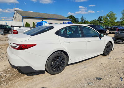 2025 Toyota Camry Se, daño Granizo, Copart lote 63029106, foto 3 de 6