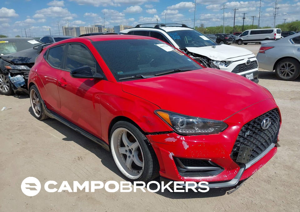 2020 Hyundai Veloster N, daño Bajos, Iaai lote 46057344