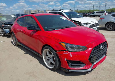 2020 Hyundai Veloster N, daño Bajos, Iaai lote 46057344