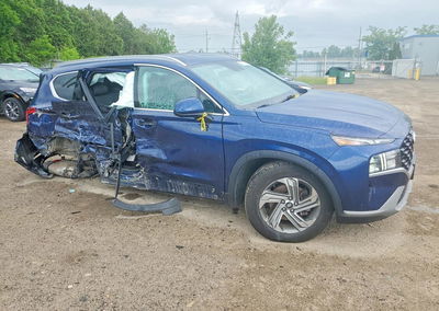 2021 Hyundai Santa Fe Sel, daño Lateral, Copart lote 56794536, foto 4 de 14