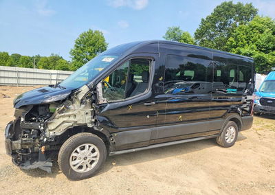 2025 Ford Transit-350, daño Frontal, Copart lote 63545906