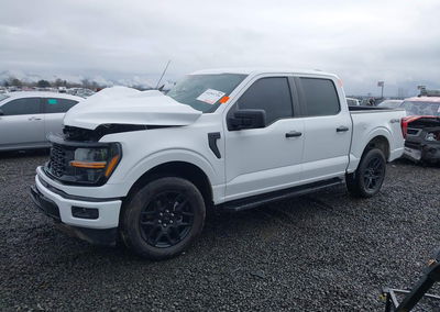 2025 Ford F-150 Stx, пошкодження: Правий бік, Iaai лот 44393729, фото 2 з 6