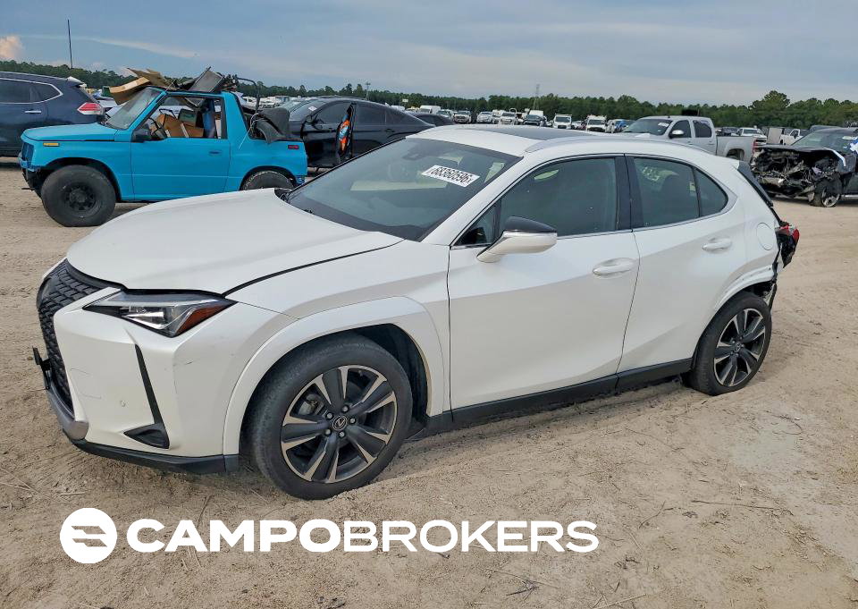 2022 Lexus Ux 200 Base, Rear End damage, Copart lot 68360596