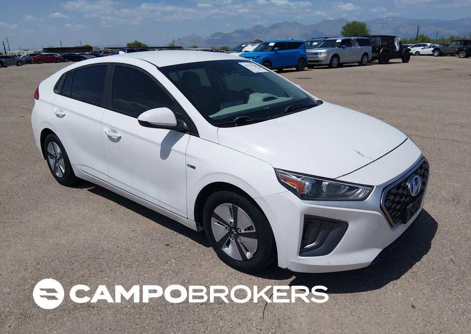 2020 Hyundai Ioniq Hybrid Blue, daño Normal Wear & Tear, Iaai lote 45753566