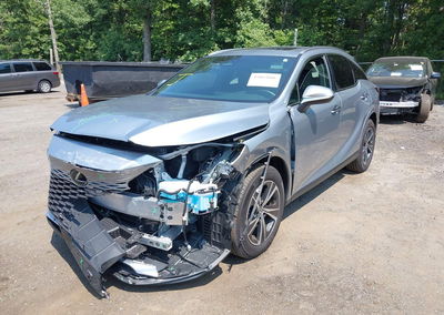 2026 Lexus Rx 350h Premium, Front End damage, Iaai lot 45862666, photo 2 of 6