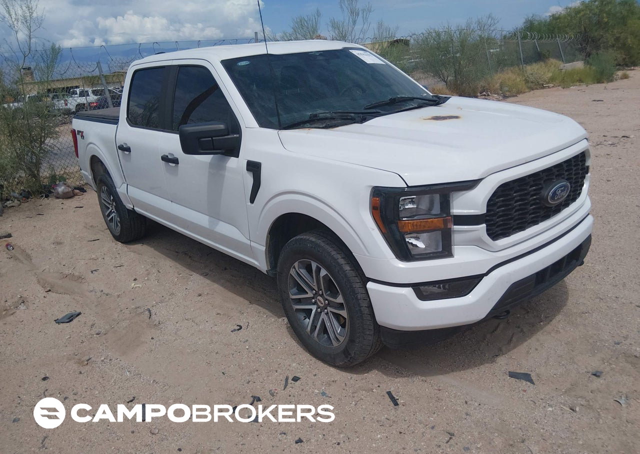 2023 Ford F-150 Xl, uszkodzenie: Exterior Burn, Iaai lot 45862192