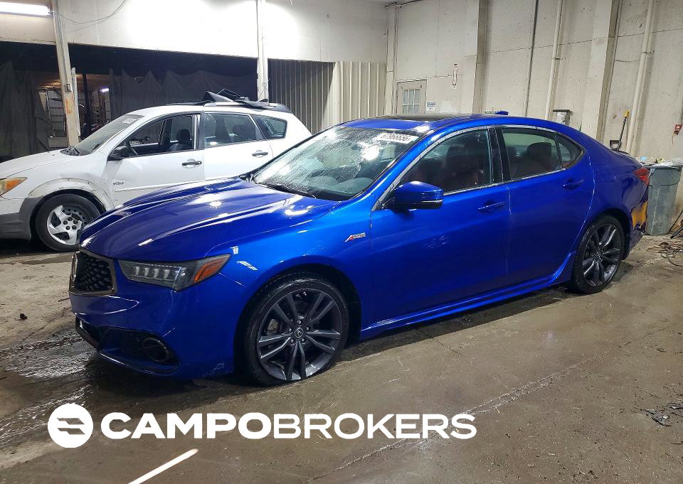 2020 Acura Tlx Technology, daño Lateral, Copart lote 67966656