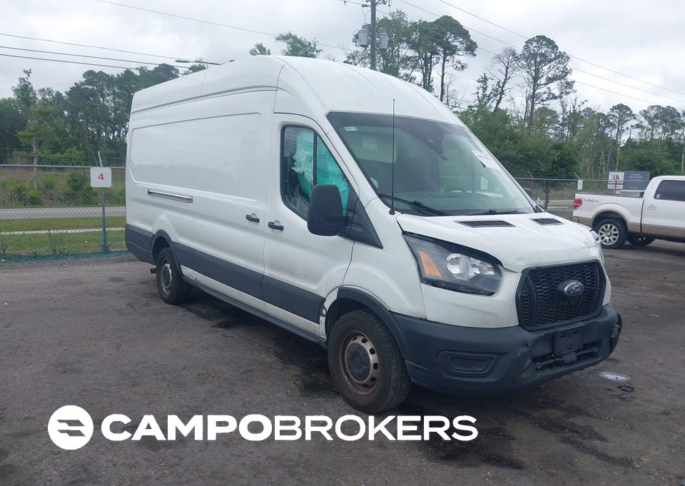 2021 Ford Transit-250 Cargo Van, Front End damage, Iaai lot 44965904
