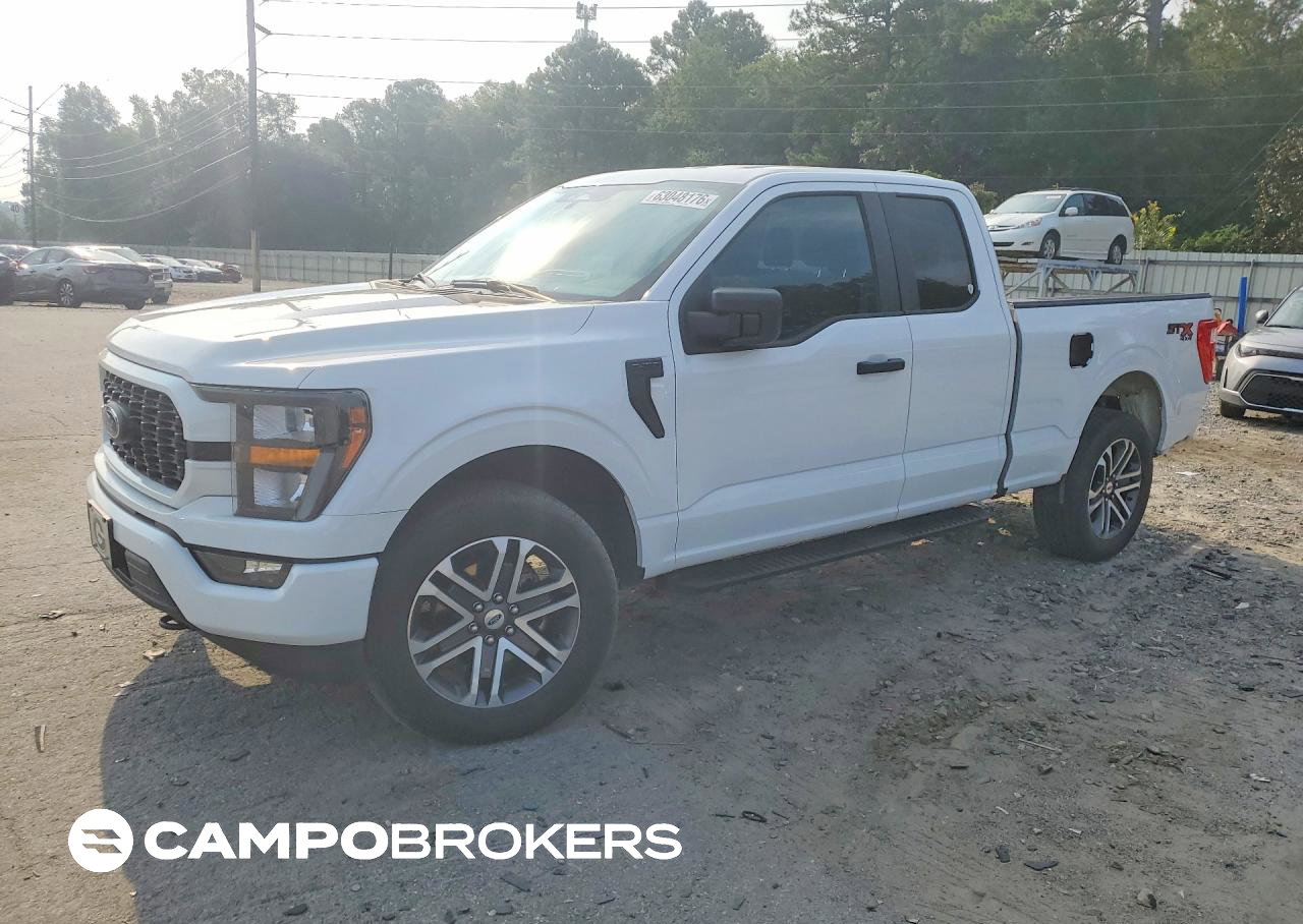 2023 Ford F150 Super Cab, uszkodzenie: Tył, Copart lot 63048176