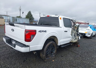 2025 Ford F-150 Stx, пошкодження: Правий бік, Iaai лот 44393729, фото 4 з 6
