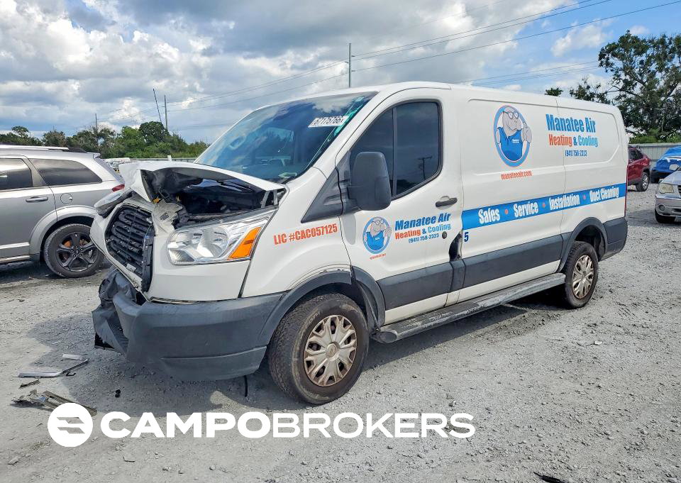 2019 Ford Transit 250 Delivery Van, Front End damage, Copart lot 67175766