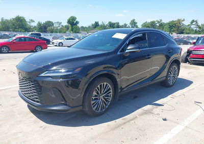 2026 Lexus Rx 350h Luxury, daño Frontal derecho, Iaai lote 45771159, foto 2 de 6