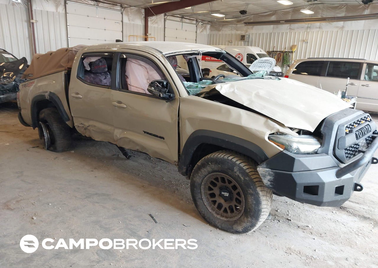 2020 Toyota Tacoma Trd Off-road, Rollover damage, Iaai lot 45627294
