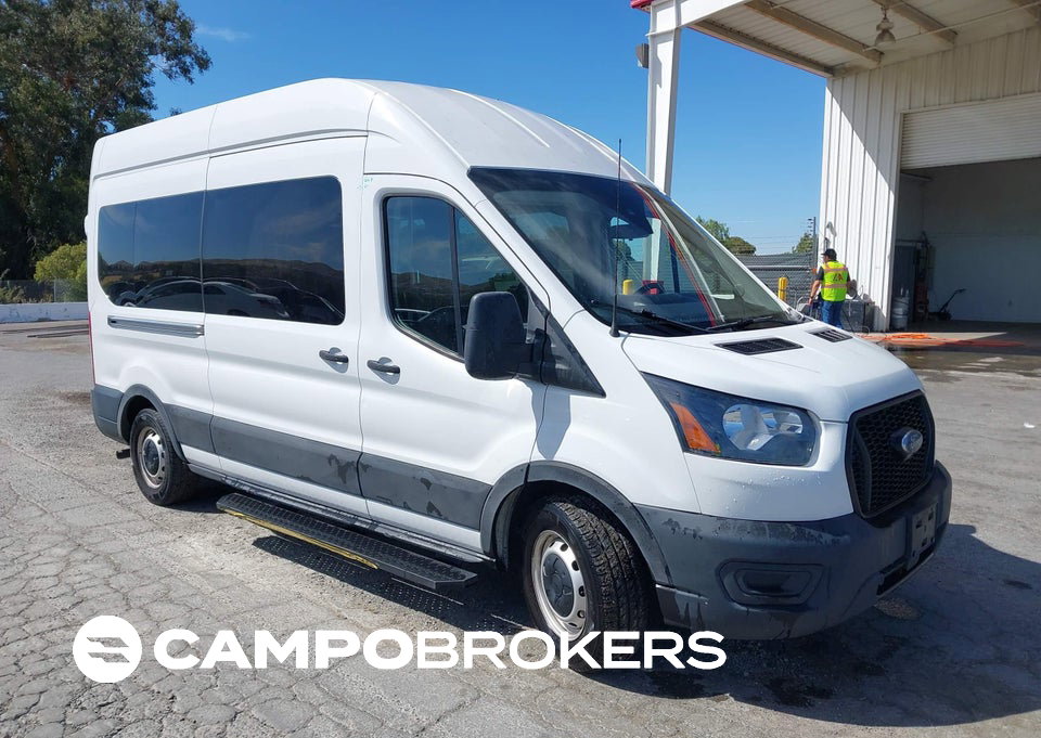 2023 Ford Transit-350 Passenger Van Xl, daño Normal Wear & Tear, Iaai lote 46012549