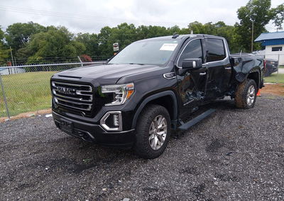 2019 Gmc Sierra 1500 Slt, daño Left & Right Side, Iaai lote 45576994, foto 2 de 6