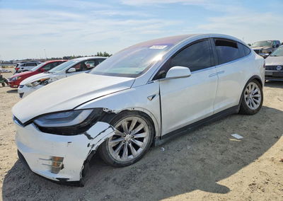 2020 Tesla Model X, пошкодження: Передня частина, Copart лот 63939976
