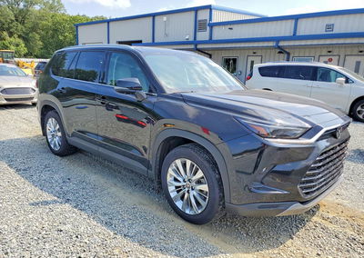 2024 Toyota Grand Highlander Platinum, daño Trasero, Copart lote 66440016, foto 4 de 6