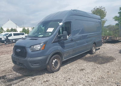 2021 Ford Transit-250 Cargo Van, daño Lateral derecho, Iaai lote 45971393, foto 2 de 6