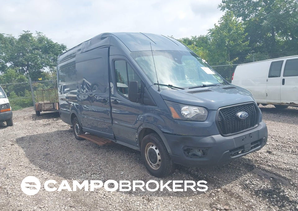 2021 Ford Transit-250 Cargo Van, daño Lateral derecho, Iaai lote 45971393
