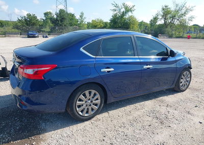 2019 Nissan Sentra S, Front End damage, Iaai lot 45785132, photo 4 of 6